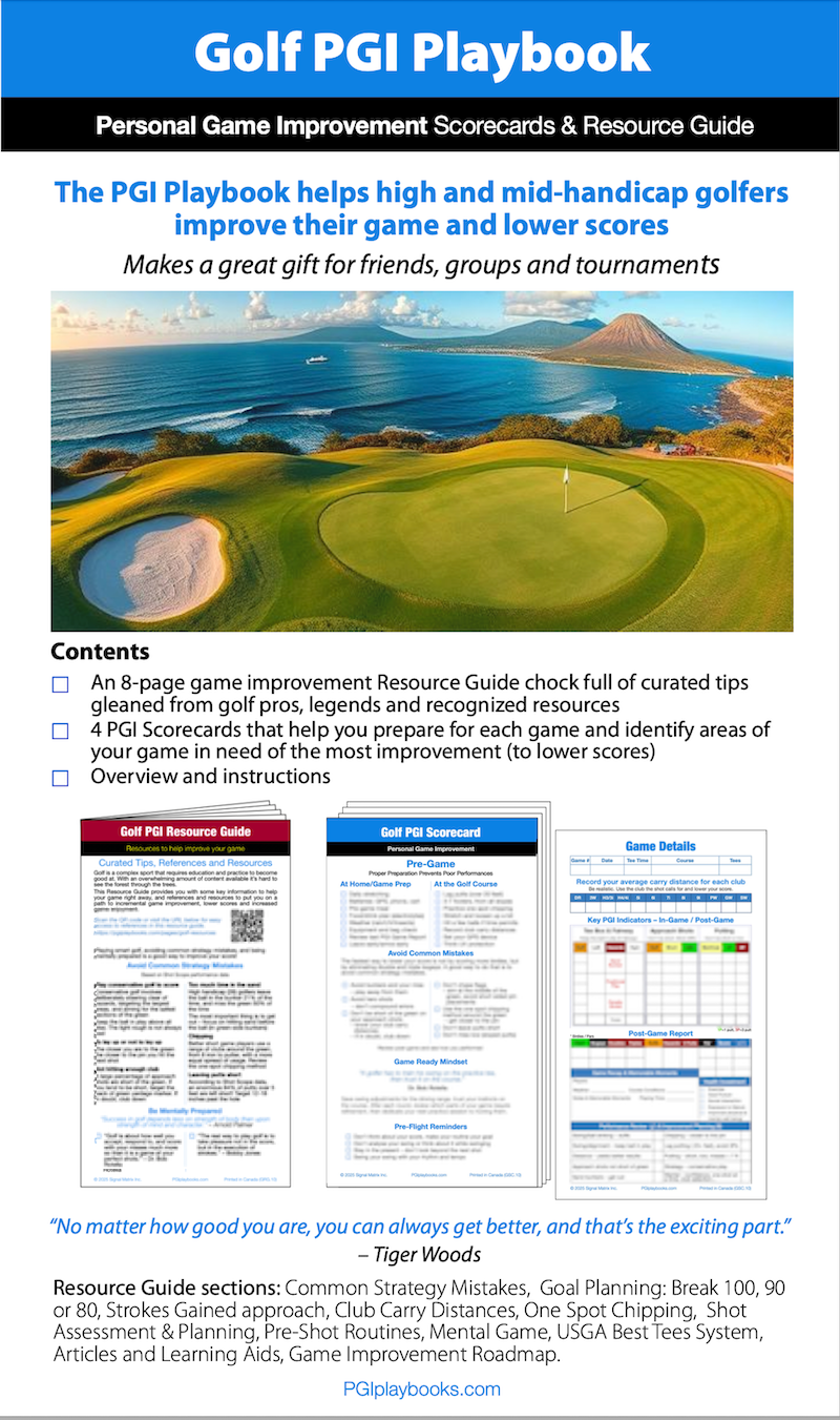 Golf PGI Playbook